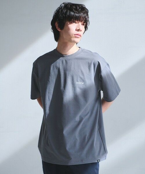 green label relaxing / グリーンレーベル リラクシング Tシャツ | 【別注】＜Marmot＞マウンテン ディピクション 半袖 Tシャツ  -吸水・速乾・UVカット- | 詳細18