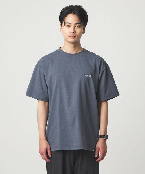 green label relaxing / グリーンレーベル リラクシング Tシャツ | 【別注】＜Marmot＞マウンテン ディピクション 半袖 Tシャツ  -吸水・速乾・UVカット- | 詳細23