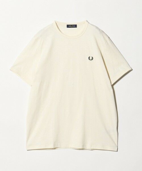 green label relaxing / グリーンレーベル リラクシング Tシャツ | ＜FRED PERRY＞リンガー Tシャツ（OFF WHITE）