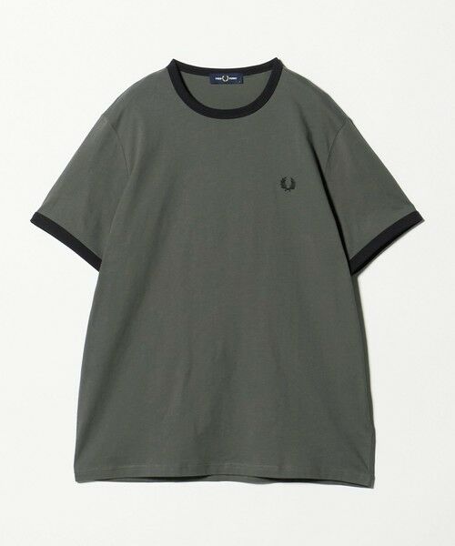 green label relaxing / グリーンレーベル リラクシング Tシャツ | ＜FRED PERRY＞リンガー Tシャツ（DK.GREEN）
