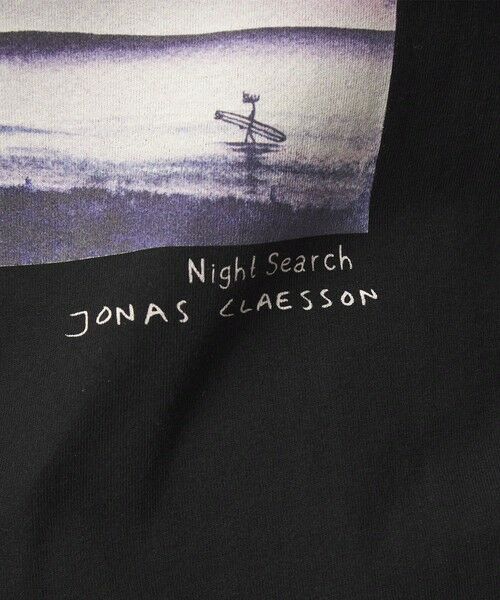 green label relaxing / グリーンレーベル リラクシング Tシャツ | 【別注】＜Jonas Claesson＞SEA アート 半袖 Tシャツ | 詳細8