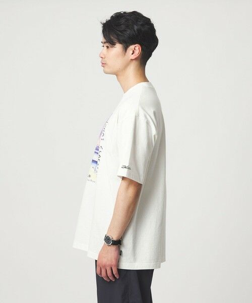 green label relaxing / グリーンレーベル リラクシング Tシャツ | 【別注】＜Jonas Claesson＞SEA アート 半袖 Tシャツ | 詳細13