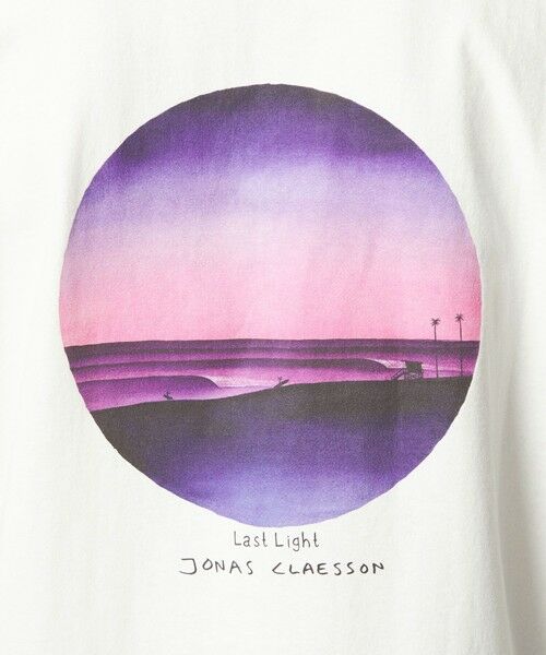 green label relaxing / グリーンレーベル リラクシング Tシャツ | 【別注】＜Jonas Claesson＞SEA アート 半袖 Tシャツ | 詳細23