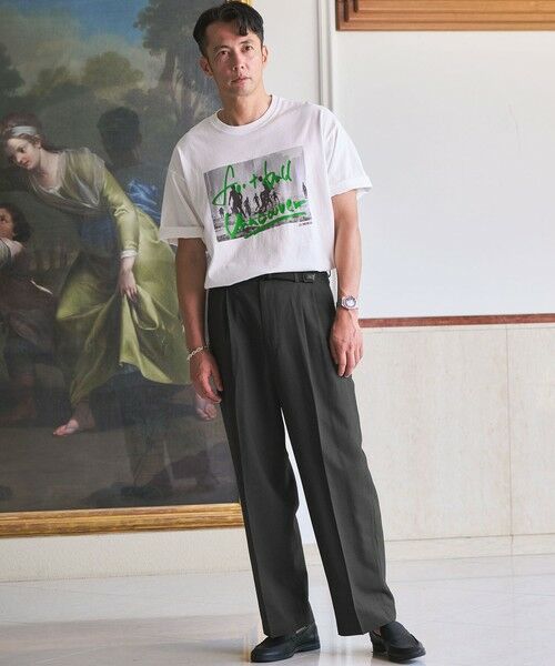 green label relaxing / グリーンレーベル リラクシング Tシャツ | 【別注】＜J.J.Mercer＞アスレチック 半袖 Tシャツ カットソー | 詳細3