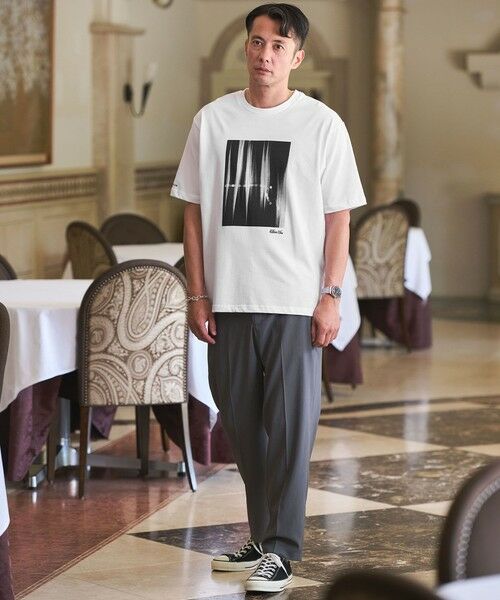 green label relaxing / グリーンレーベル リラクシング Tシャツ | 【別注】＜WILLIAM KLEIN＞クルーネック 半袖 Tシャツ | 詳細2