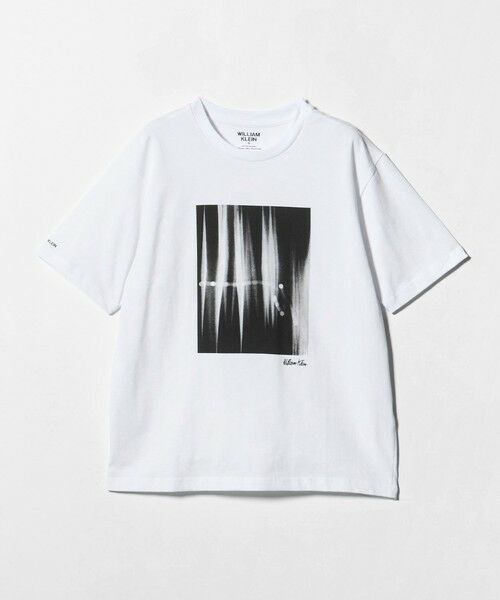 green label relaxing / グリーンレーベル リラクシング Tシャツ | 【別注】＜WILLIAM KLEIN＞クルーネック 半袖 Tシャツ（WHITE）