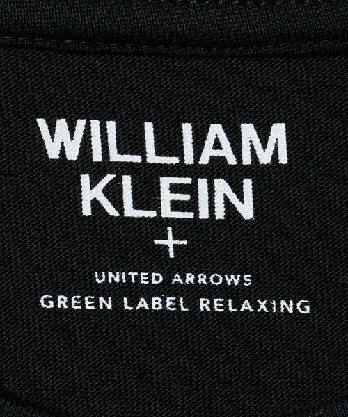 green label relaxing / グリーンレーベル リラクシング Tシャツ | 【別注】＜WILLIAM KLEIN＞クルーネック 半袖 Tシャツ | 詳細10