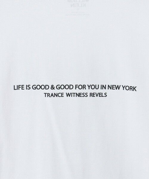 green label relaxing / グリーンレーベル リラクシング Tシャツ | 【別注】＜WILLIAM KLEIN＞クルーネック 半袖 Tシャツ | 詳細15
