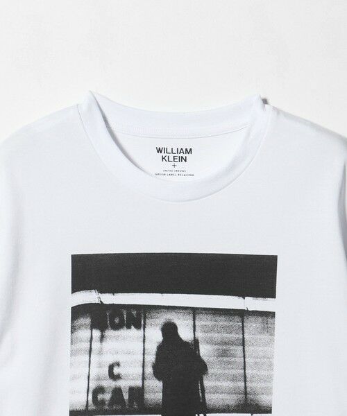 green label relaxing / グリーンレーベル リラクシング Tシャツ | 【別注】＜WILLIAM KLEIN＞クルーネック 半袖 Tシャツ | 詳細13
