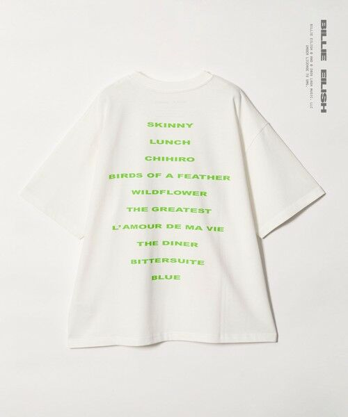 green label relaxing / グリーンレーベル リラクシング Tシャツ | 【別注】＜Bravado＞ビリー・アイリッシュ「HIT ME HARD AND SOFT」Tシャツ | 詳細1