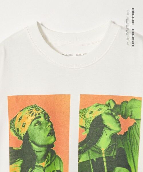 green label relaxing / グリーンレーベル リラクシング Tシャツ | 【別注】＜Bravado＞ビリー・アイリッシュ「HIT ME HARD AND SOFT」Tシャツ | 詳細2