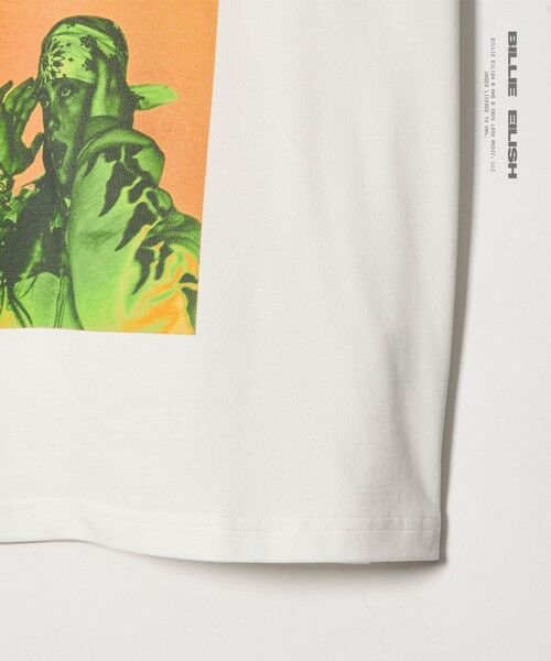 green label relaxing / グリーンレーベル リラクシング Tシャツ | 【別注】＜Bravado＞ビリー・アイリッシュ「HIT ME HARD AND SOFT」Tシャツ | 詳細4
