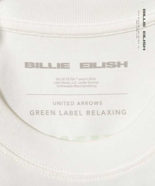 green label relaxing / グリーンレーベル リラクシング Tシャツ | 【別注】＜Bravado＞ビリー・アイリッシュ「HIT ME HARD AND SOFT」Tシャツ | 詳細7