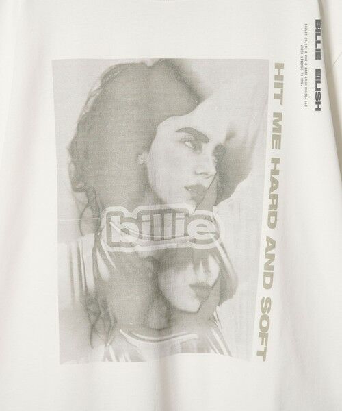 green label relaxing / グリーンレーベル リラクシング Tシャツ | 【別注】＜Bravado＞ビリー・アイリッシュ「HIT ME HARD AND SOFT」Tシャツ | 詳細14