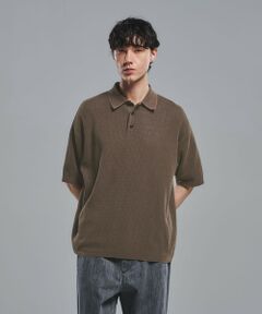 green label relaxing / グリーンレーベル リラクシング ポロシャツ | 【別注】＜Healthknit＞ガーメントダイ ニット 半袖 ポロシャツ