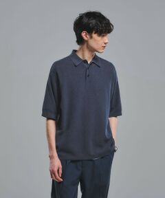 green label relaxing / グリーンレーベル リラクシング ポロシャツ | 【別注】＜Healthknit＞ガーメントダイ ニット 半袖 ポロシャツ