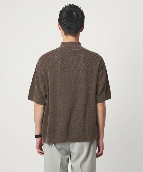 green label relaxing / グリーンレーベル リラクシング ポロシャツ | 【別注】＜Healthknit＞ガーメントダイ ニット 半袖 ポロシャツ | 詳細10