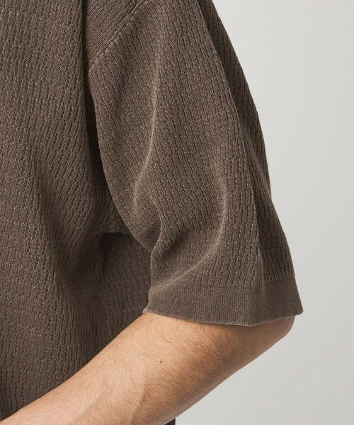 green label relaxing / グリーンレーベル リラクシング ポロシャツ | 【別注】＜Healthknit＞ガーメントダイ ニット 半袖 ポロシャツ | 詳細12