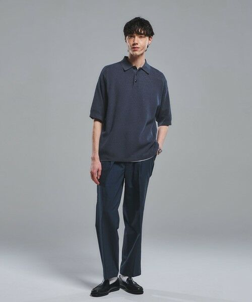 green label relaxing / グリーンレーベル リラクシング ポロシャツ | 【別注】＜Healthknit＞ガーメントダイ ニット 半袖 ポロシャツ | 詳細15