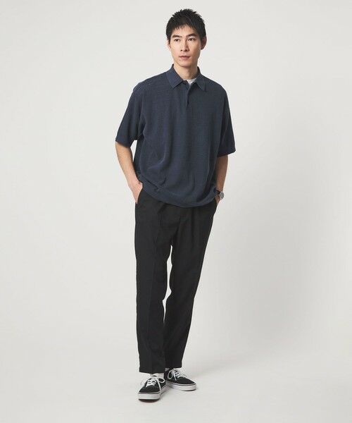 green label relaxing / グリーンレーベル リラクシング ポロシャツ | 【別注】＜Healthknit＞ガーメントダイ ニット 半袖 ポロシャツ | 詳細17