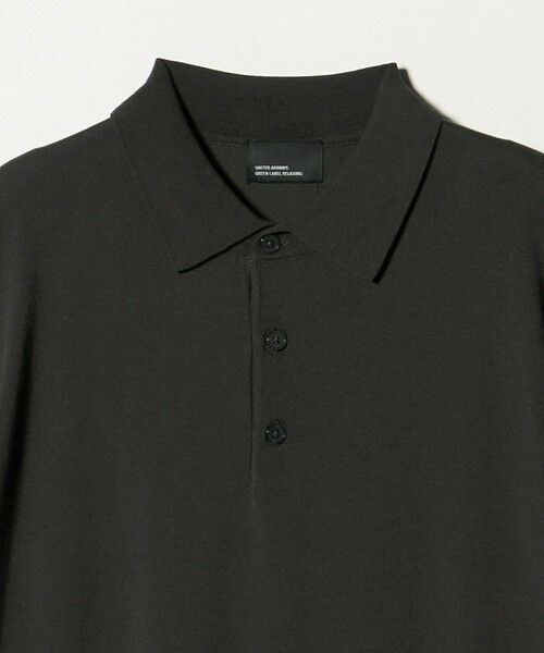 green label relaxing / グリーンレーベル リラクシング ポロシャツ | 【WEB限定】JUST fit ジャケイン ニット 半袖 ポロシャツ | 詳細9