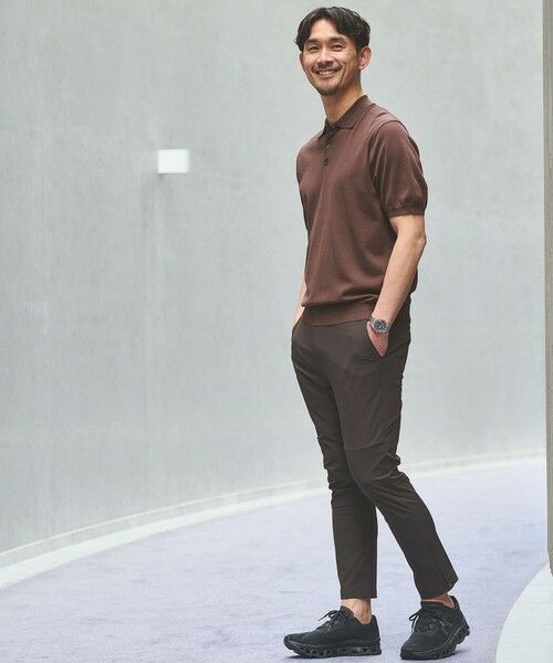 green label relaxing / グリーンレーベル リラクシング ポロシャツ | 【WEB限定】JUST fit ジャケイン ニット 半袖 ポロシャツ | 詳細11