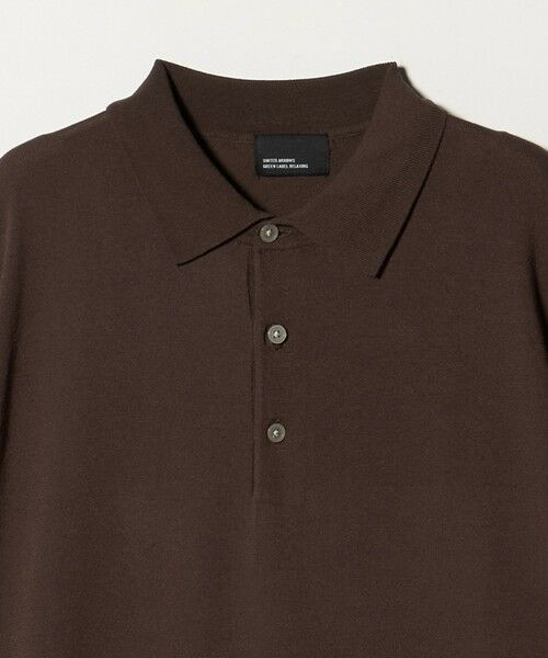 green label relaxing / グリーンレーベル リラクシング ポロシャツ | 【WEB限定】JUST fit ジャケイン ニット 半袖 ポロシャツ | 詳細16