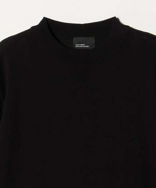 green label relaxing / グリーンレーベル リラクシング ニット・セーター | 【WEB限定】JUST fit ジャケイン モックネック 半袖 ニット | 詳細3