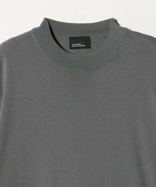 green label relaxing / グリーンレーベル リラクシング ニット・セーター | 【WEB限定】JUST fit ジャケイン モックネック 半袖 ニット | 詳細10