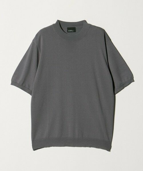 green label relaxing / グリーンレーベル リラクシング ニット・セーター | 【WEB限定】JUST fit ジャケイン モックネック 半袖 ニット | 詳細8