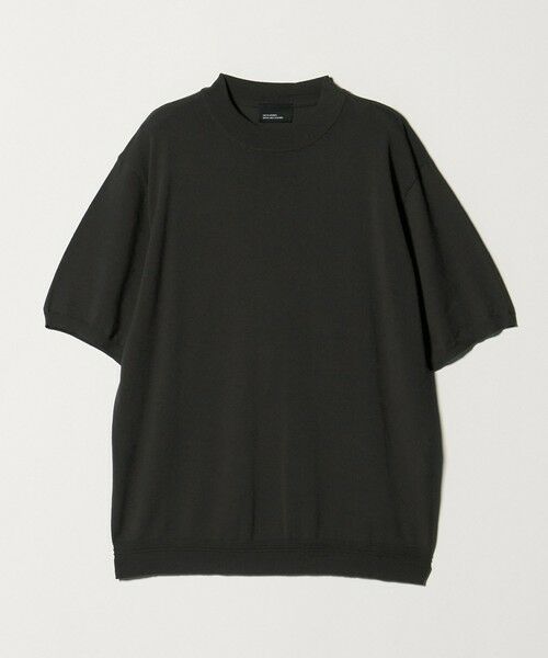green label relaxing / グリーンレーベル リラクシング ニット・セーター | 【WEB限定】JUST fit ジャケイン モックネック 半袖 ニット | 詳細18