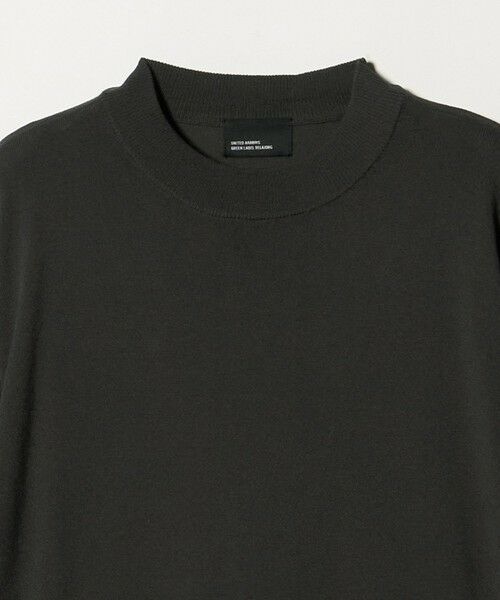 green label relaxing / グリーンレーベル リラクシング ニット・セーター | 【WEB限定】JUST fit ジャケイン モックネック 半袖 ニット | 詳細19