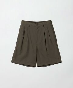 green label relaxing / グリーンレーベル リラクシング ショート・ハーフ・半端丈パンツ | TR 和紙 2プリーツ ショート パンツ ショーツ