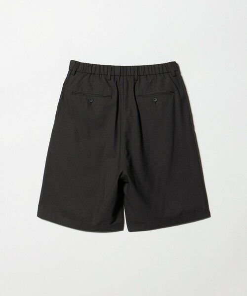 green label relaxing / グリーンレーベル リラクシング ショート・ハーフ・半端丈パンツ | TR 和紙 2プリーツ ショート パンツ ショーツ | 詳細1