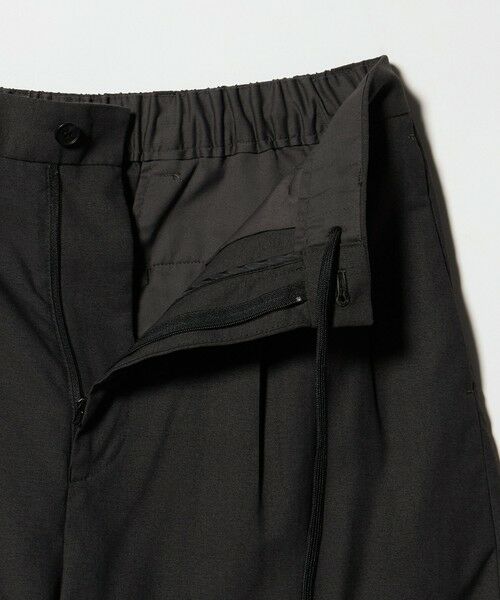 green label relaxing / グリーンレーベル リラクシング ショート・ハーフ・半端丈パンツ | TR 和紙 2プリーツ ショート パンツ ショーツ | 詳細5