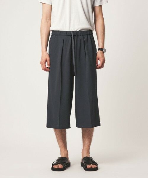 green label relaxing / グリーンレーベル リラクシング ショート・ハーフ・半端丈パンツ | 【WEB限定】＜GLR or＞ワイド ショーツ -吸水速乾- | 詳細9