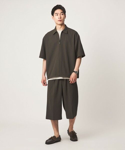 green label relaxing / グリーンレーベル リラクシング ショート・ハーフ・半端丈パンツ | 【WEB限定】＜GLR or＞ワイド ショーツ -吸水速乾- | 詳細22