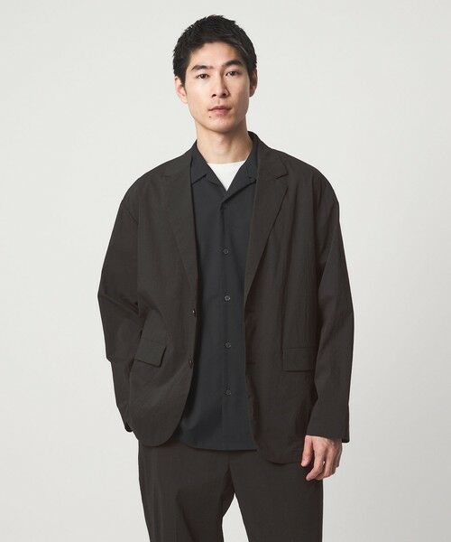 green label relaxing / グリーンレーベル リラクシング テーラードジャケット | WONDER CLOTH カジュアル ジャケット -ストレッチ・接触冷感・吸水速乾- | 詳細2