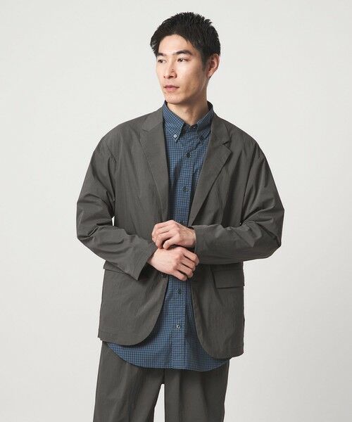 green label relaxing / グリーンレーベル リラクシング テーラードジャケット | WONDER CLOTH カジュアル ジャケット -ストレッチ・接触冷感・吸水速乾- | 詳細7