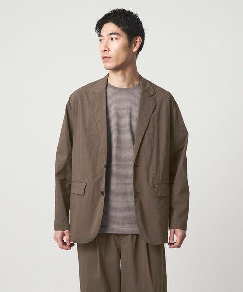 green label relaxing / グリーンレーベル リラクシング テーラードジャケット | WONDER CLOTH カジュアル ジャケット -ストレッチ・接触冷感・吸水速乾- | 詳細13