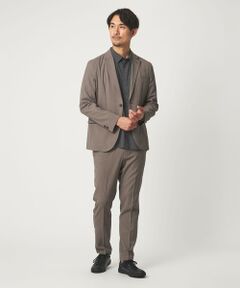 green label relaxing / グリーンレーベル リラクシング セットアップ | 【WEB限定】JUST fit エアリーカルゼ ナロー セットアップ-2WAYストレッチ・吸水速乾-