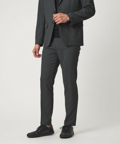 green label relaxing / グリーンレーベル リラクシング セットアップ | 【WEB限定】JUST fit エアリーカルゼ ナロー セットアップ-2WAYストレッチ・吸水速乾- | 詳細4