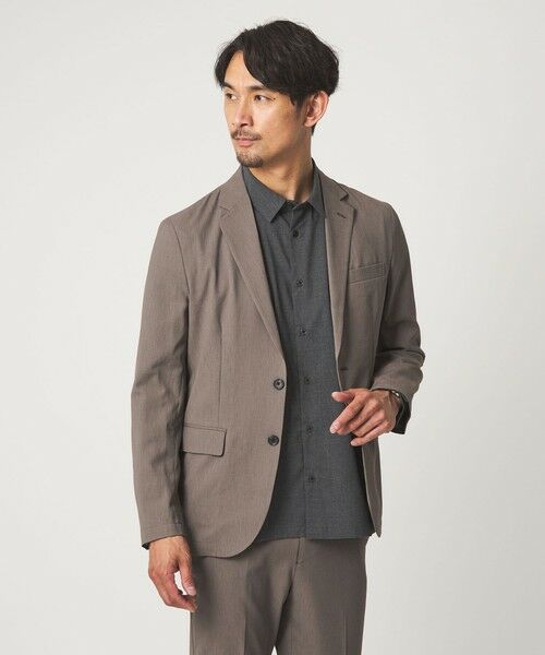 green label relaxing / グリーンレーベル リラクシング セットアップ | 【WEB限定】JUST fit エアリーカルゼ ナロー セットアップ-2WAYストレッチ・吸水速乾- | 詳細5