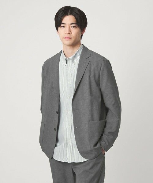 green label relaxing / グリーンレーベル リラクシング テーラードジャケット | Dot Air リラックス ジャケット -ストレッチ- | 詳細4