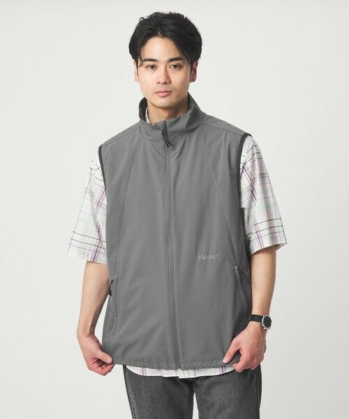 green label relaxing / グリーンレーベル リラクシング ベスト | 【別注】＜Marmot＞A2 ウィンド シェル ベスト -4WAYストレッチ・はっ水- | 詳細17