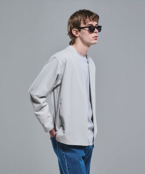 green label relaxing / グリーンレーベル リラクシング カーディガン・ボレロ | KIVANC イージーカーディガン（LT.GRAY）