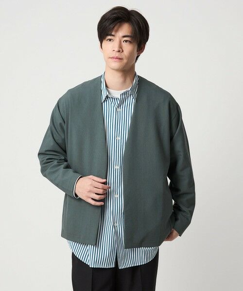 green label relaxing / グリーンレーベル リラクシング カーディガン・ボレロ | KIVANC イージーカーディガン | 詳細16