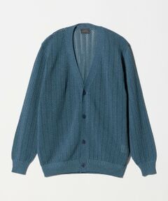 green label relaxing / グリーンレーベル リラクシング カーディガン・ボレロ | ミックス メランジ メッシュ カーディガン