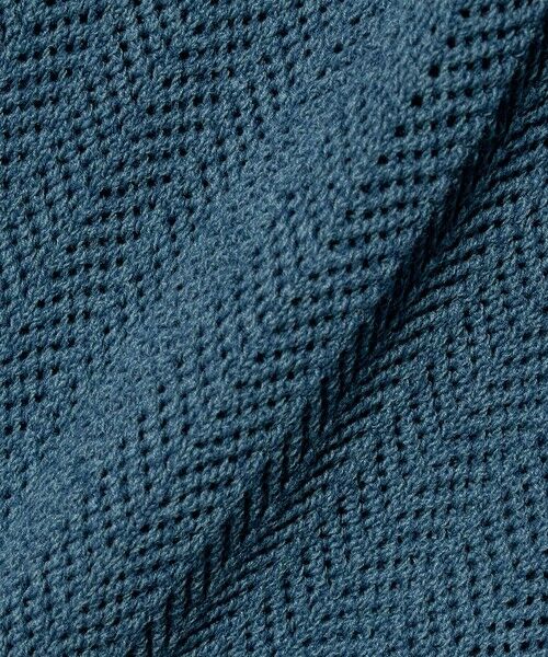 green label relaxing / グリーンレーベル リラクシング カーディガン・ボレロ | ミックス メランジ メッシュ カーディガン | 詳細15