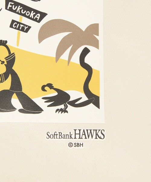 green label relaxing / グリーンレーベル リラクシング トートバッグ | 【別注】＜SoftBank HAWKS＞ アートプリントトートバッグ | 詳細9
